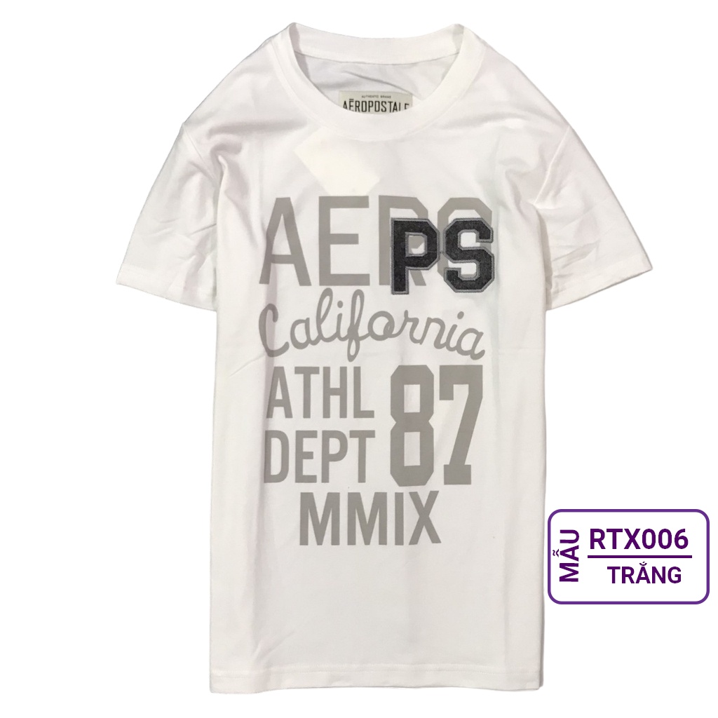 Áo thun cổ tròn nam đẹp, áo cộc nam đẹp, cotton vnxk, 4 chiều, đơn giản, họa tiết, big size RIOOSHOP RTT006