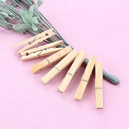 Combo 10 Kẹp Gỗ Treo Ảnh, Treo Tranh Decor Tấm Lưới Trang Trí Nhà Cửa