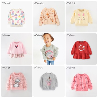 Mã 7656 áo len nỉ lợp Peppa hồng đi mưa đáng yêu cute của Malwee cho bé gái