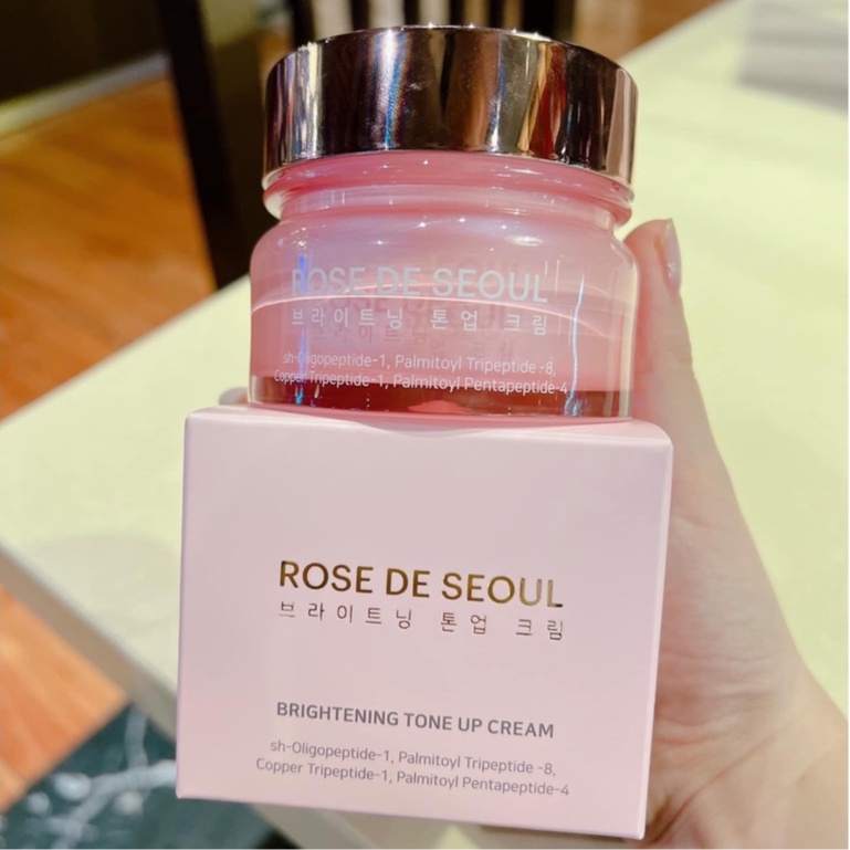 Kem dưỡng trắng Rose De Seoul chống nắng ban ngày chính hãng
