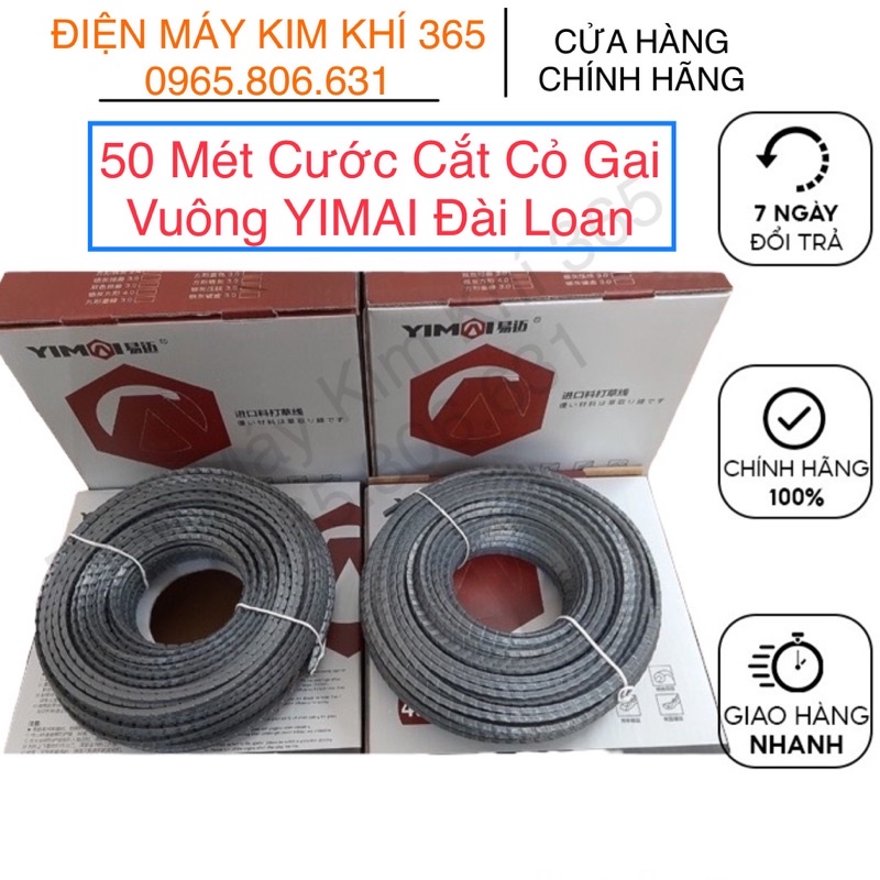 50 MÉT CƯỚC CẮT CỎ GAI YIMAI NHẬT BẢN [ siêu dai ]