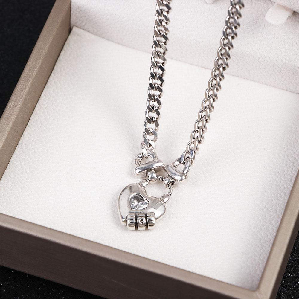 AROMA Vòng Cổ Choker Kim Loại Phong Cách Hàn Quốc Cá Tính Dành Cho Nữ