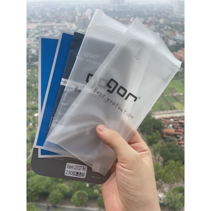 Bộ 2 kính cường lực xiaomi 12T/12T pro Chính hãng GOR