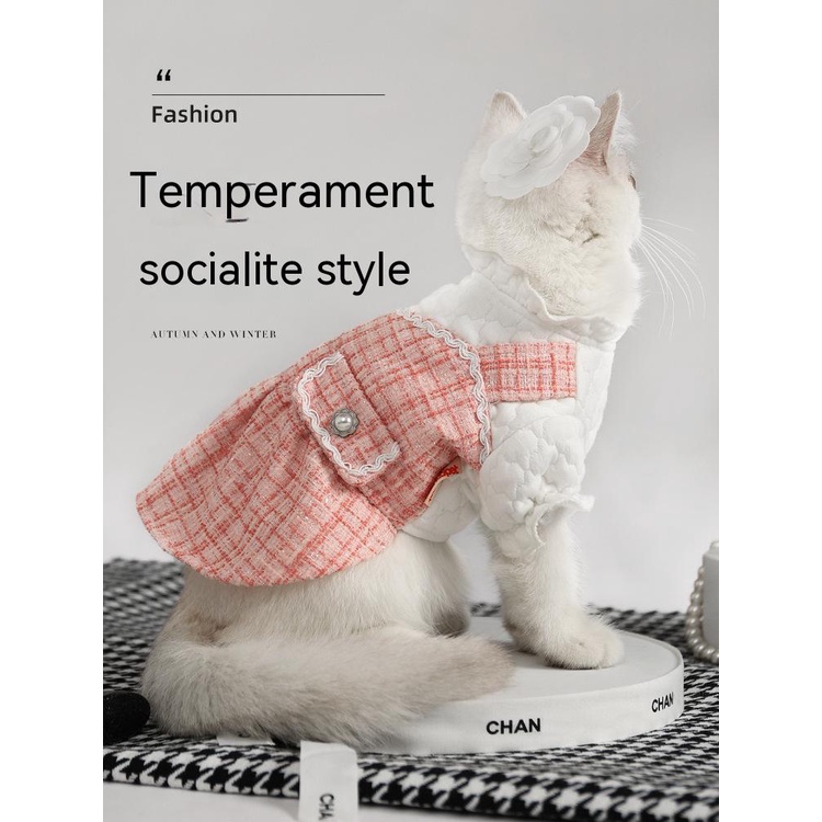 Váy Công Chúa Thời Trang Thu Đông Cho Thú Cưng