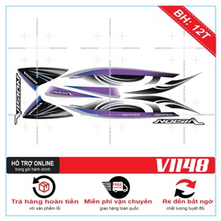 TEM RỜI XE VISION 2012 THÁI - THU DECAL