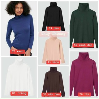 Áo giữ nhiệt nữ cổ cao