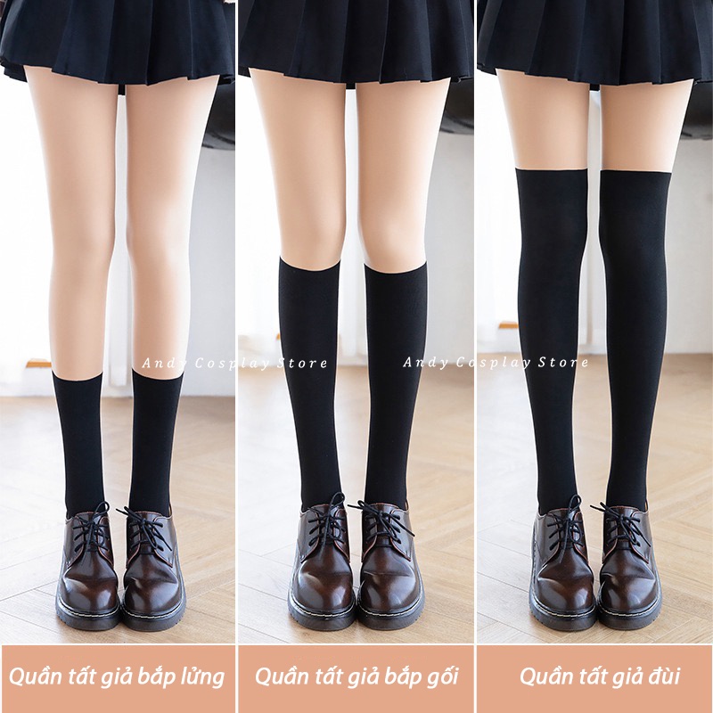 Quần tất giả đùi, giả bắp 2 LỚP