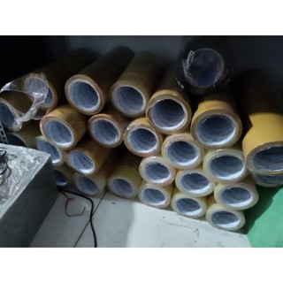 cây 6 cuộn băng keo trong dán thùng