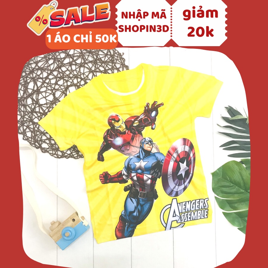 Áo thun Iron man - Người sắt