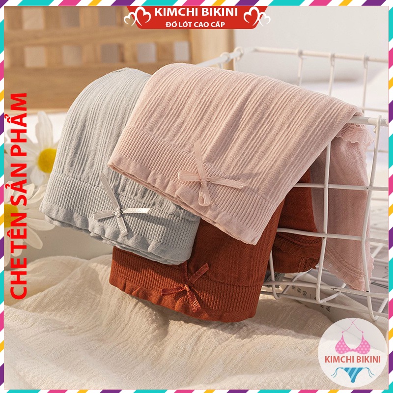 Quần chíp cốt tông co dãn nữ vải mềm ôm bụng nâng mông KIMCHIBIKINI quần nhỏ nữ mặc nót trong co giãn 4 chiều QL161