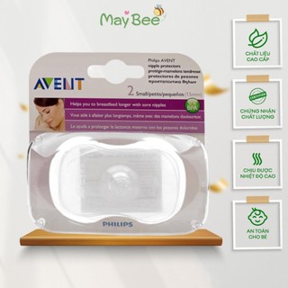 Núm trợ ti philips avent silicone mềm giúp mẹ cho bú dễ dàng size 15mm.