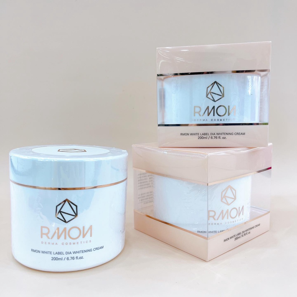 Kem dưỡng trắng da body Rmon White Label Dia Whitening Cream 200ml