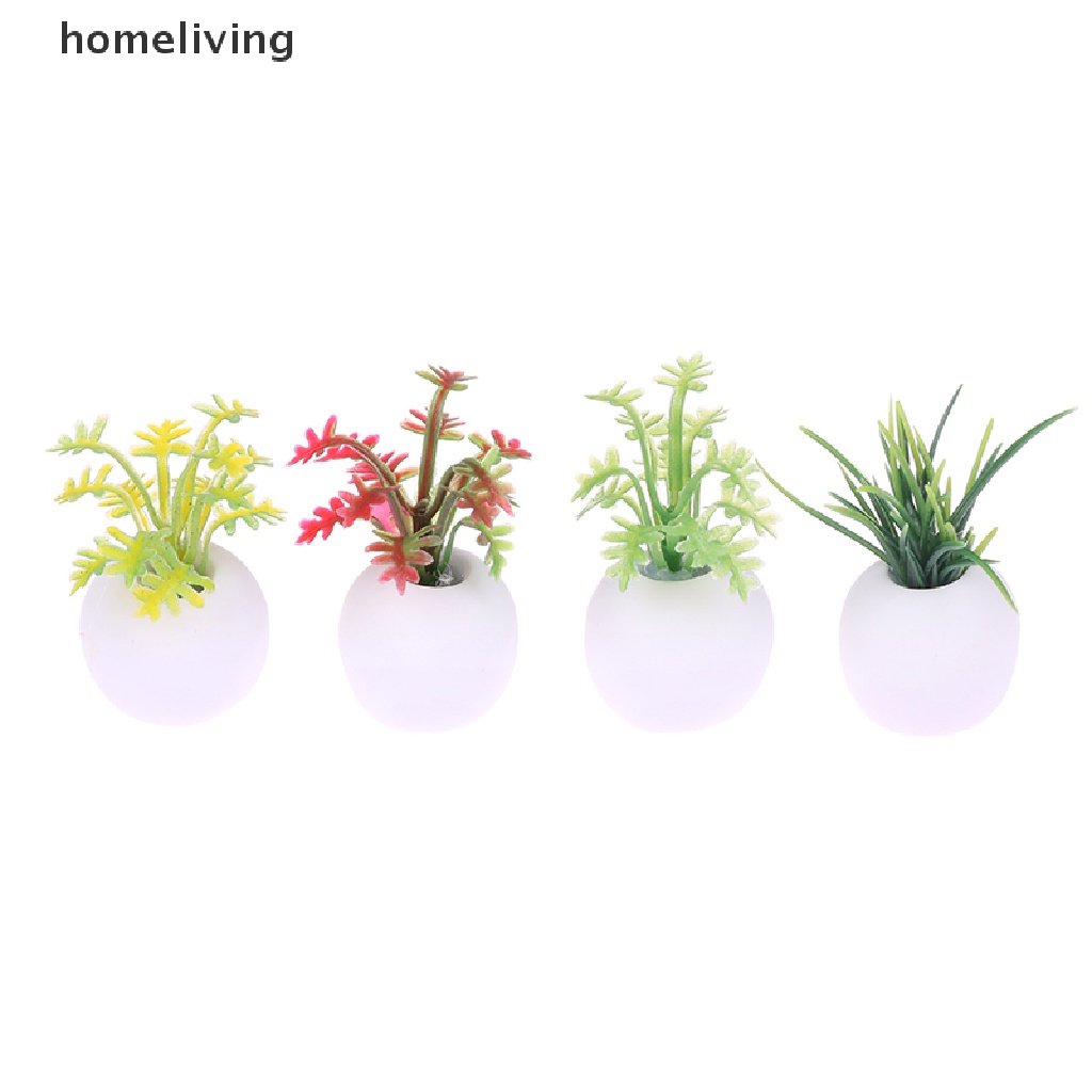 1 Mô Hình Chậu Cây Mini Tỉ Lệ 1: 12 Trang Trí Nhà Búp Bê