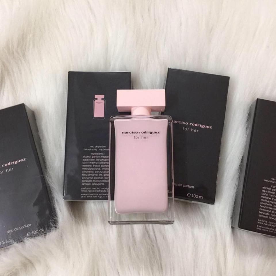 Nước hoa nữ Narciso Rodriguez for Her EDP chiết 10ml Mẫu thử nước hoa chiết nữ Narsico Nar hồng nhạt cao cấp hương hoa | BigBuy360 - bigbuy360.vn