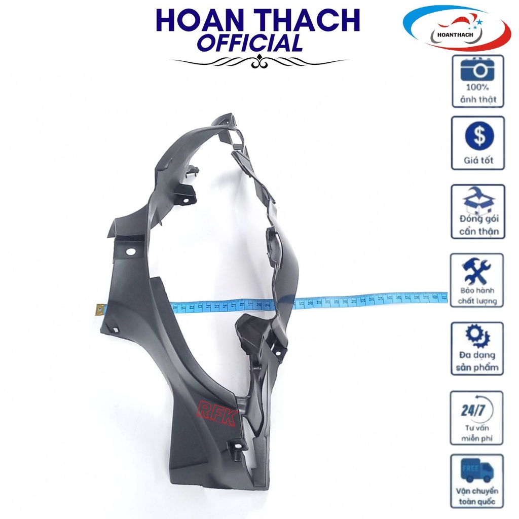 Ốp đầu trước màu đen cho xe Wave S110 nhựa đài loan, HOANTHACH
