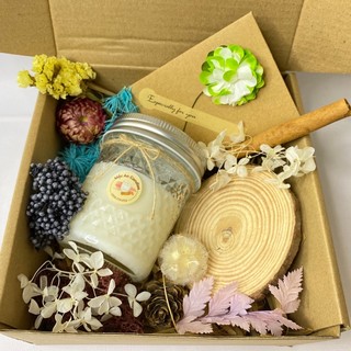 Set quà tặng nến thơm, hộp quà nến thơm kèm phụ kiện trang trí - 1999 Home