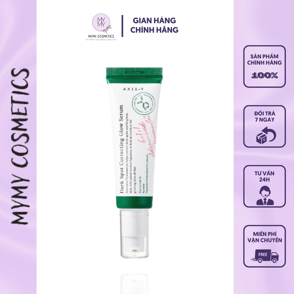Tinh Chất Axis-Y Dark Spot Correcting Glow Serum Dưỡng Mờ Thâm Và Cải Thiện Sắc Tố Da 50ml