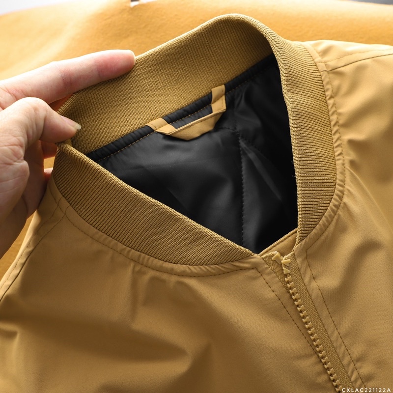 Áo Khoác Nam Bomber cá sấu La.cote dư xịn ,áo 3 lớp trần bông quả trám, áo chống nước ,chắn gió tốt - Hàng VNXK