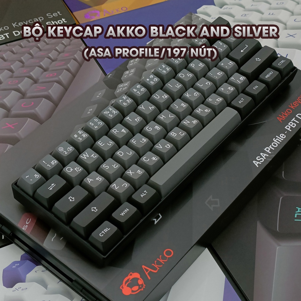 BỘ NÚT KEYCAP BÀN PHÍM CƠ AKKO CHẤT LƯỢNG CAO GIẢM GIÁ | BigBuy360 - bigbuy360.vn