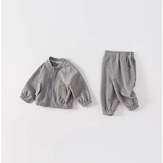 Bộ Thu Đông Bomber Trẻ Em Cho Bé Trai Và Bé Gái Hình Khủng Long Chất Nỉ Da Cá Mềm Mịn Thời Trang Trẻ Em Heri Kids