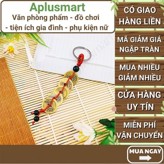 Móc khóa ngũ đế đồng xu cổ ✅FREESHIP 🚛 Móc khóa ngũ đế đồng xu cổ - Aplusmart