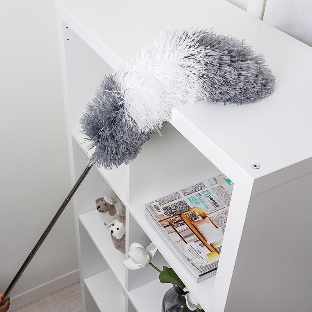 Glees Chổi Lông Gà Phủi Bụi Vệ Sinh Mái Nhà Gọn Nhẹ Có Thể Thu Gọn