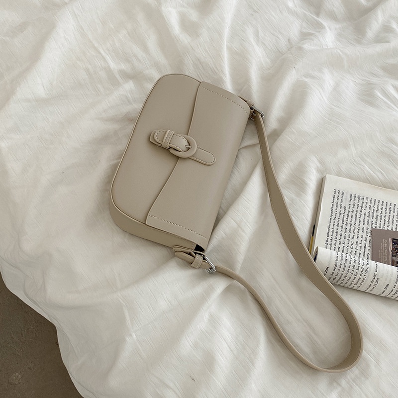 Túi Đeo Chéo Hình Vuông Cỡ Nhỏ Phong Cách Hàn Quốc Cổ Điển Thời Trang Cao Cấp Cho Nữ