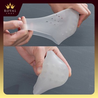 Tất Độn Gót, Tất Đệm Gót Chân Tăng Chiều Cao Chất Liệu Silicon Chống Trượt