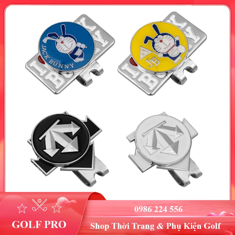 Mác bóng golf clip marker đánh dấu vị trí bóng kẹp nam châm loại đẹp (1 chiếc) shop GOLF PRO MB009