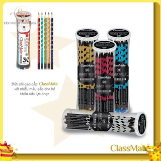3 chiếc Bút chì gỗ Easy Classmate Hải Hà PC642, bút chì khoét định vị, giúp bé tập cầm bút viết, luyện chữ