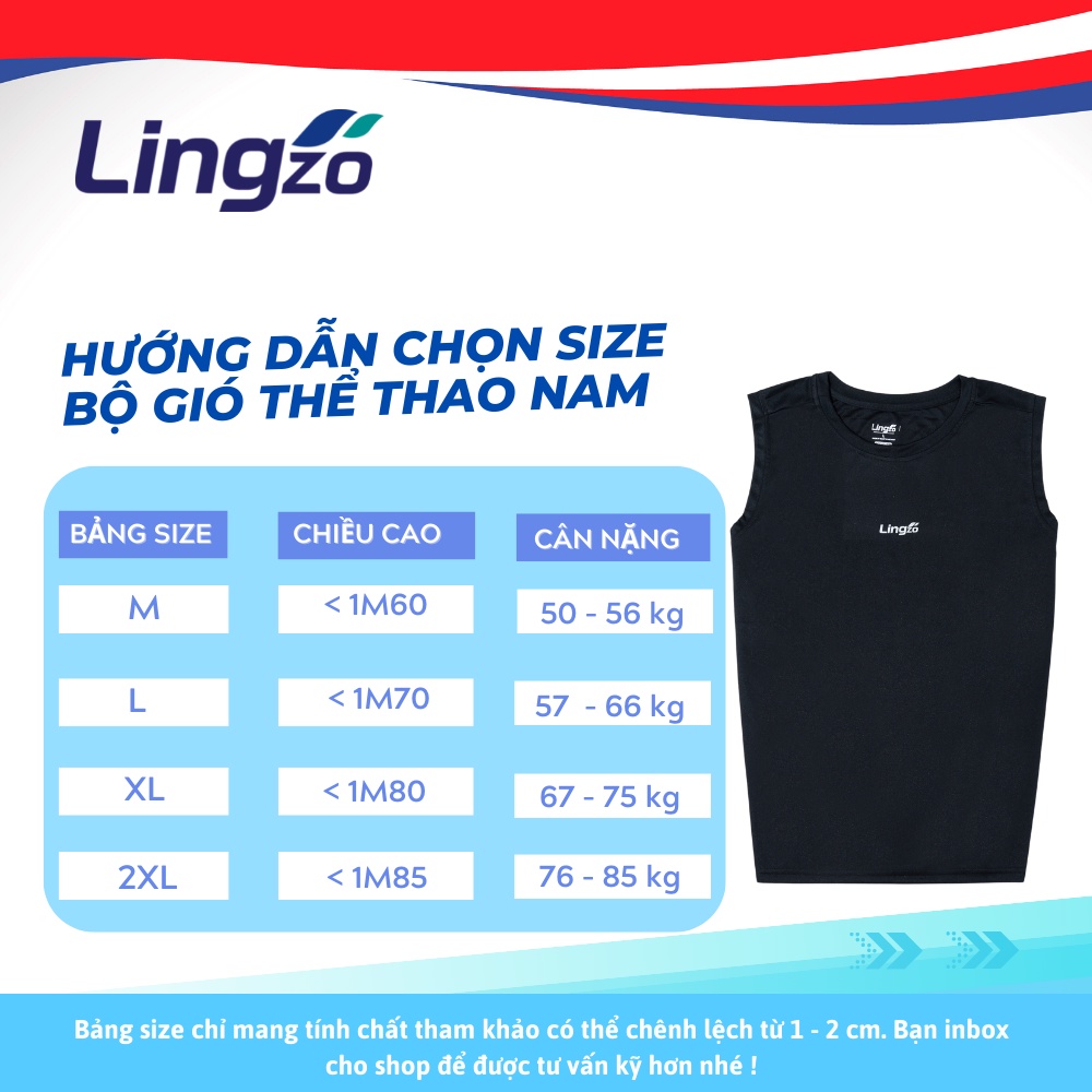 Áo ba lỗ nam sát nách thể thao LINGZO áo tanktop tập gym dáng slim fit vừa vặn chất liệu thun lạnh mềm mại