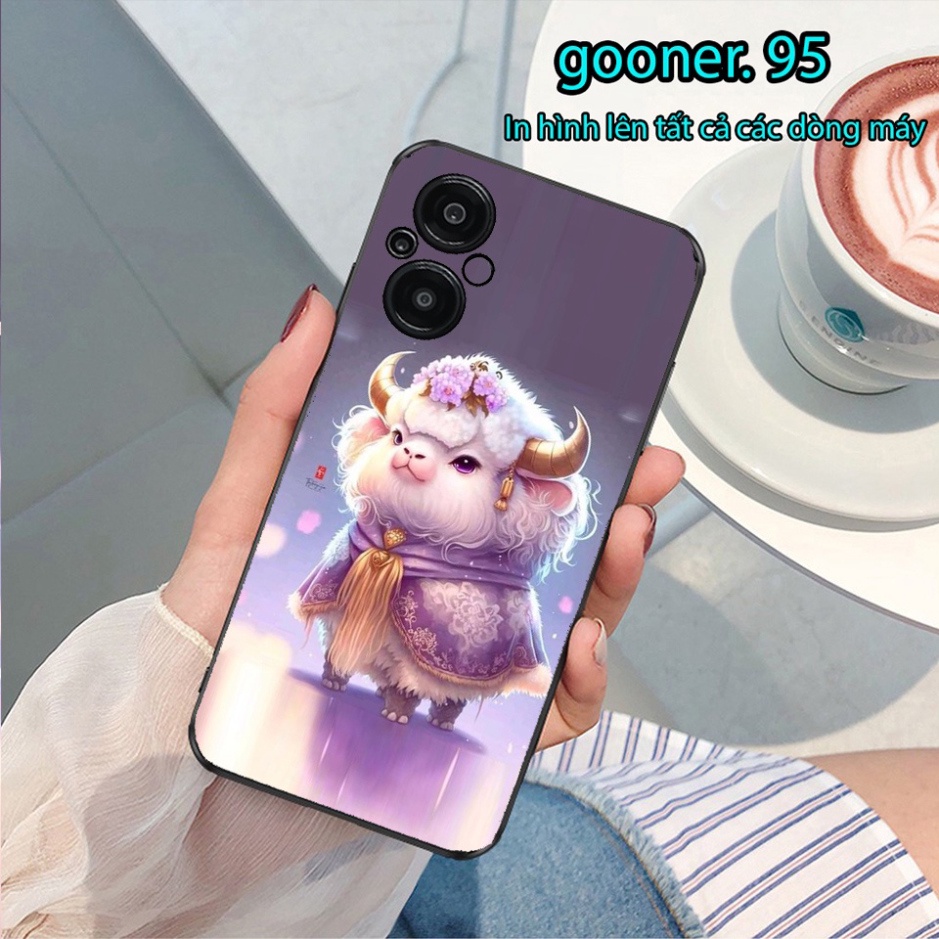 ỐP LƯNG OPPO RENO 8Z-RENO 7Z-RENO 7 5G-RENO 8 5G IN HÌNH 12 CON GIÁP CÁ TÍNH DỄ THƯƠNG QUYỀN LỰC