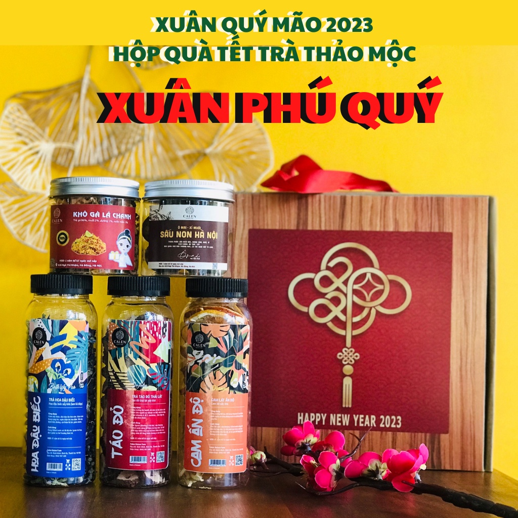 [Sỉ quà Tết từ 1xx] Quà Tết 2023, quà tết healthy in ấn bao bì theo yêu cầu doanh nghiệp TIỆM TUCA