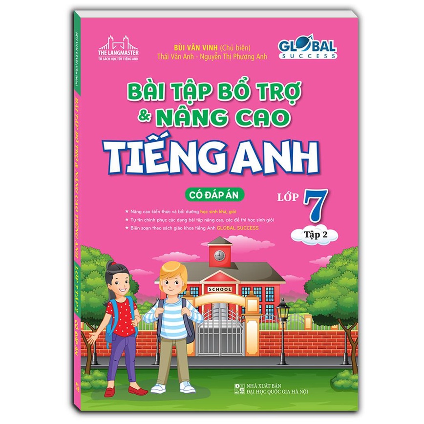 Sách - Combo 2c - GLOBAL SUCCESS - Bài tập bổ trợ và nâng cao tiếng anh lớp 7