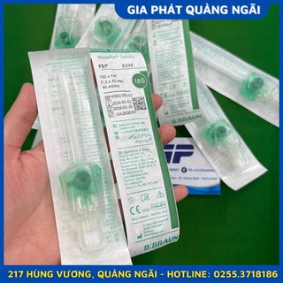 KIM LUỒN TĨNH MẠCH AN TOÀN B.BRAUN ĐỨC 18G-20G-22G-24G