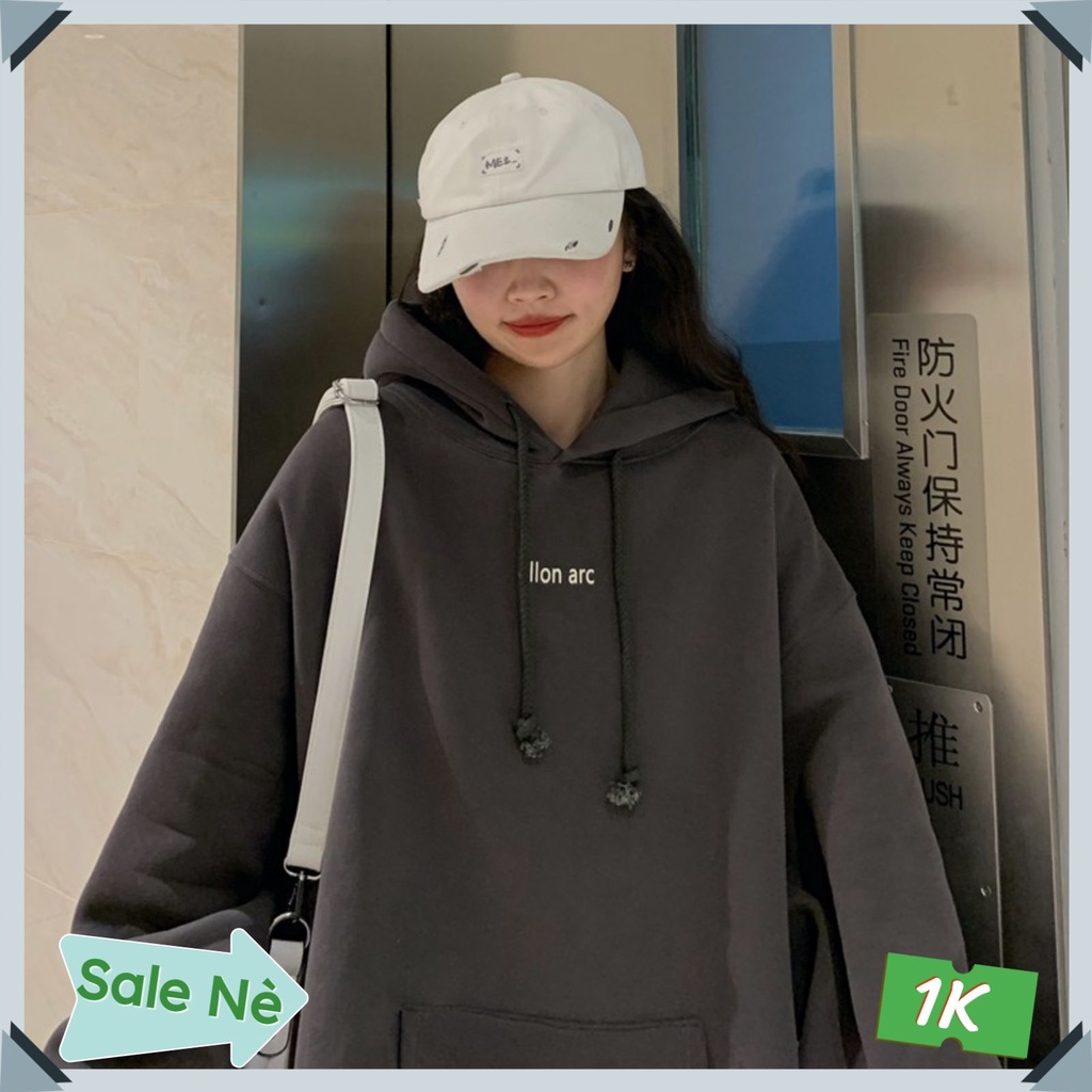 Áo hoodie nam nữ form rộng Áo khoác hoodie nam nữ nỉ cotton dày dặn unisex mặc nhà đi chơi đi học ulzzang hàn quốc