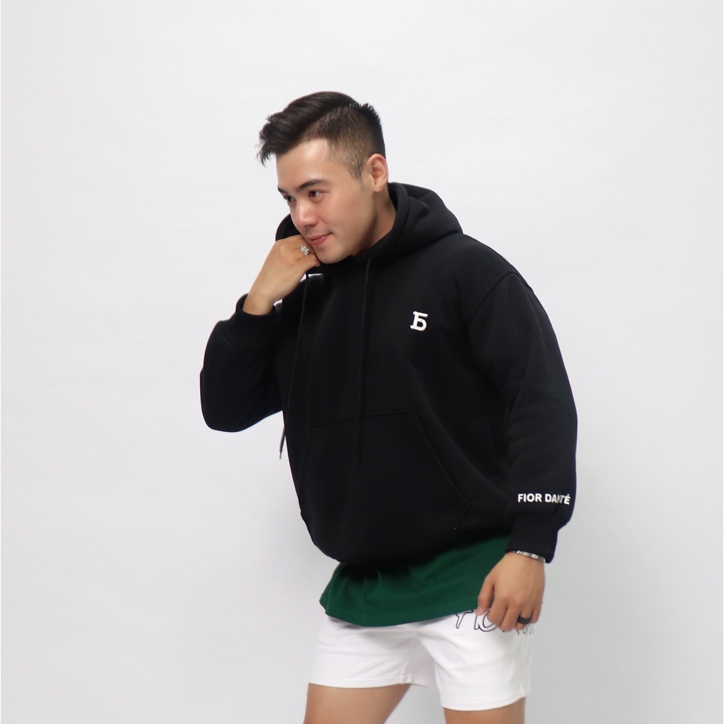 Áo Hoodie Local Brand Unisex Thiết Kế In Hình FIOR DANTÉ Premium - Màu Đen Trắng