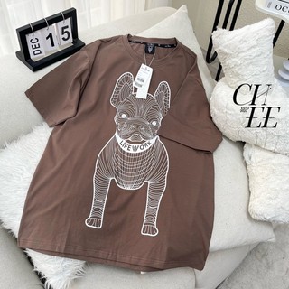 Áo thun lifework nâu chocolate