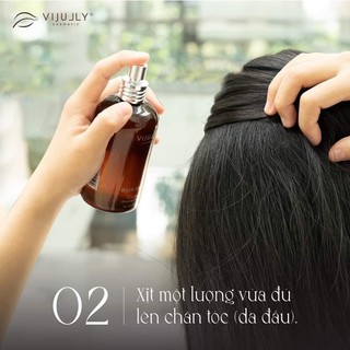 Tinh dầu xịt bưởi vijully( rẻ nhất shopee)