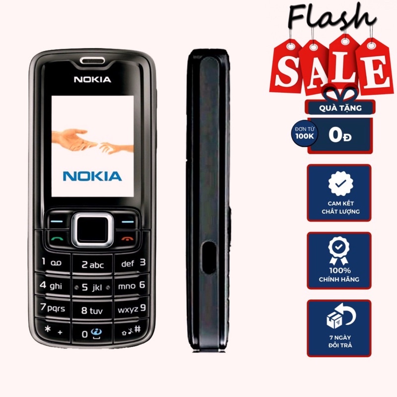 Điện Thoại Nokia 3110 classic Chính Hãng Bảo Hành 12 Tháng Đẹp Phím To Dễ Bấm