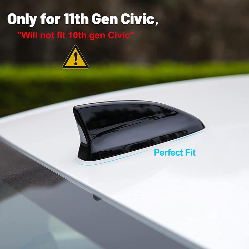 Vây Cá Mập Trang Trí Nóc Xe Hơi Honda Civic 2022 2023 Type R