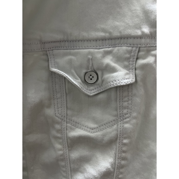 Áo Gil Lê, áo khoác jean trắng cho bé gái