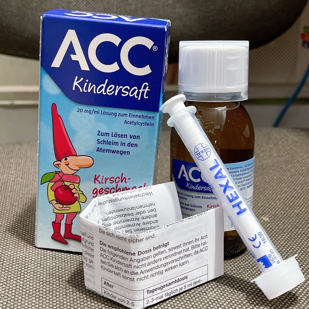 Siro Acc Kindersaft Của Đức 100ml, Giảm Ho Long Đờm Cho Bé