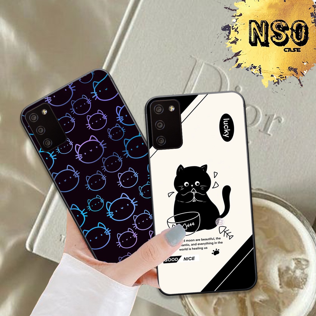 Ốp Samsung A03/A03S/A03 CORE In Hình Họa Tiết Mèo Cute Đáng Yêu Đẹp Hot Trend 2023