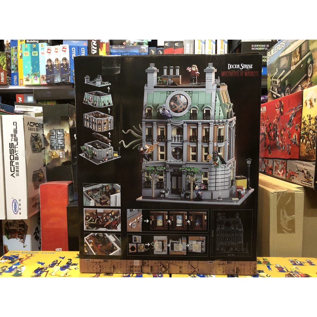 Xếp Hình Siêu Anh Hùng Leji 62900 Nhà Sanctum Sanctorum Của Doctor Strange 2708 Mảnh