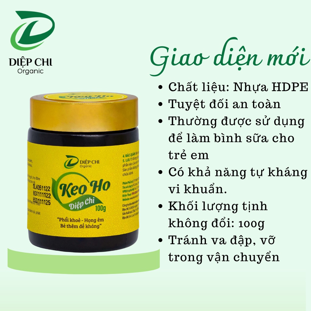 Keo ho diệp chi dạng cao đặc vị ngọt thanh giúp giảm ho gió, ho khan - ảnh sản phẩm 4