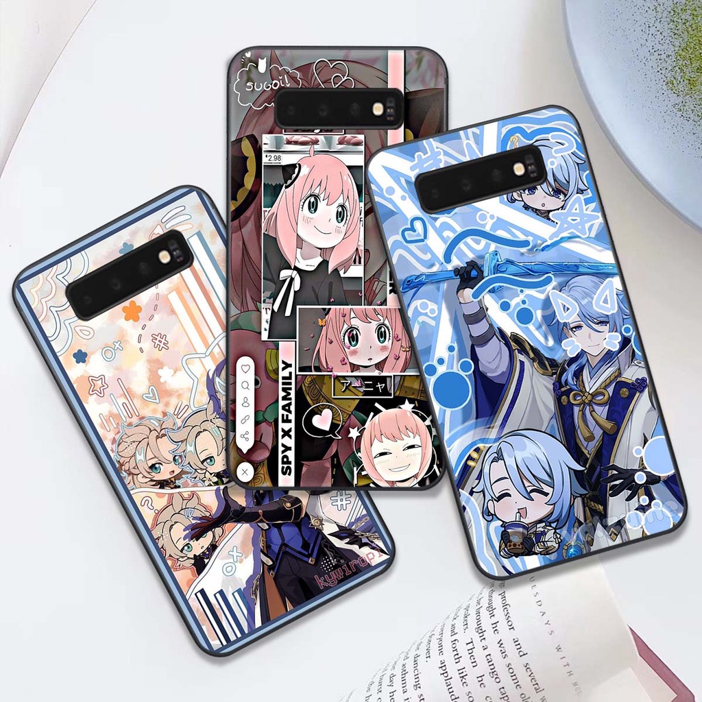 Ốp Samsung S10 / S10 5G / S10 Plus / S10+ bộ hình anime siêu cute, siêu đáng yêu