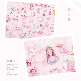 Gói 50 sticker giấy SG5002 Gachini