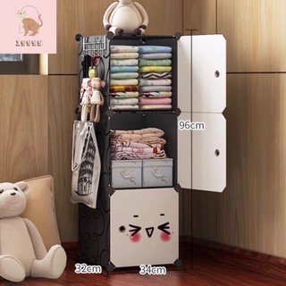 Tủ nhựa lắp ghép 3 ô đựng quần áo vật dụng cá nhân