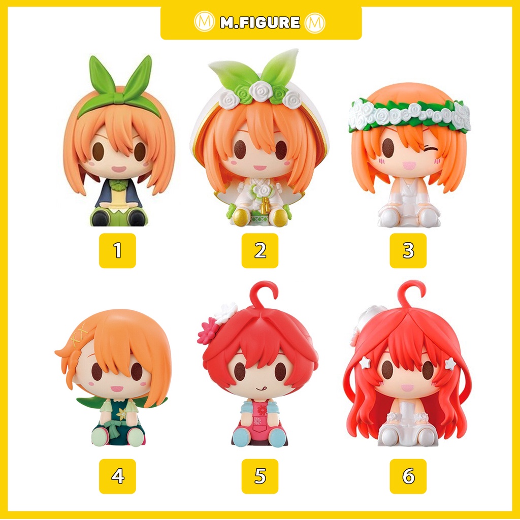MÔ HÌNH CHIBI NHÀ CÓ 5 NÀNG DÂU - ICHBAN KUJI - GOTOUBUN NO HANAYOME MINI FIGURE